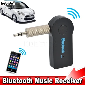kebidu Mini Bluetooth Bezvadu Uztvērējs, 3,5 mm Jack Bluetooth Audio Mūzikas Uztvērējs Adapteris, Automašīnas Aux Kabelis, Skaļrunis, Austiņas