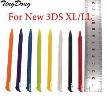TingDong Vairāku Krāsu Plastmasas ekrāna Pieskarieties Irbuli JAUNU 3DSXL 3DSLL JAUNO 3DS XL LL augstas kvalitātes