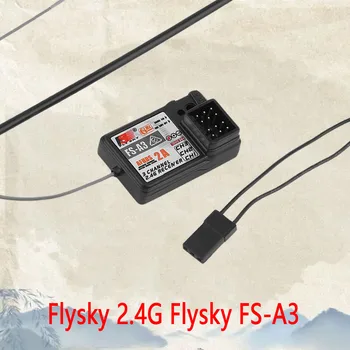 Flysky 3 Kanālu Uztvērējs 2.4 G Flysky FS-A3 Automašīnu, Laivu, Tālvadības Kontrolleris RC Auto Laivu
