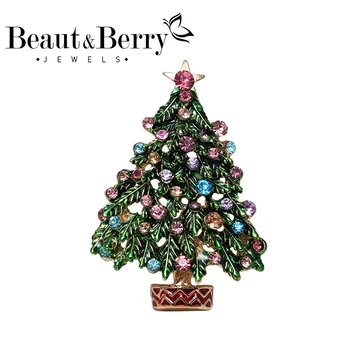 Beaut&Berry Ziemassvētku Eglīte Piespraudes Sievietēm, Vīriešiem 2022 Jauno Gadu Broša Piespraudes Dāvanas