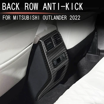 JAUNS-RHD Par Mitsubishi OUTLANDER 2022 Elkoņbalsti Kaste Aizmugurē, Gaisa Ventilācijas Rāmis Anti-Kick Vāka Uzlīme Apdare
