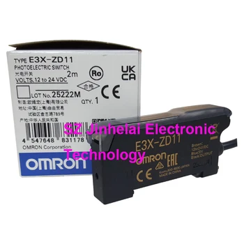 100%Jauns un Oriģināls, E3X-ZD11 ORMON Fotoelektrisks slēdzis Optiskās šķiedras pastiprinātājs 12-24VDC 2M