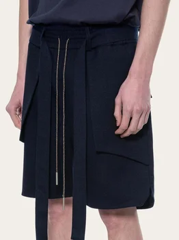 Vīrieši Sievietes High Street Vasaras Techwear Hipiju Apģērbu Svešinieks Lietas 22SS Streamer 100% Kokvilnas ES Lielums Arnodefrance Šorti