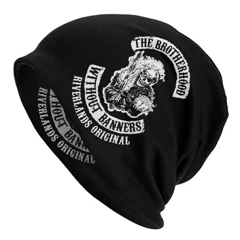 Spēle Par Anarhiju Sunīti Cepures Dēli Anarhiju Punk Rock, Hardcore, Adīšanas Cepures Atdzist Skullies Beanies Cepuri Pieaugušo Silts Divējāda lietojuma Klp